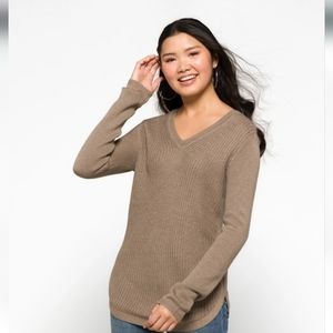 RD Style taupe/brown sweater - XL